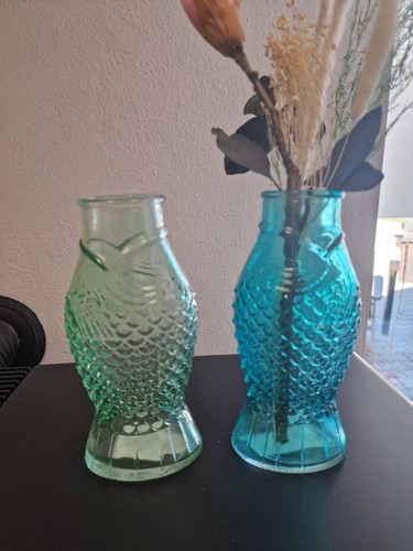 Glasvase pino fisch - glasvase, –