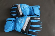 Unisex *ZIENER Kid's Leif GTX* Skihandschuhe Gr. 6,5 10-12Y. Türkis/Schwarz 40,€