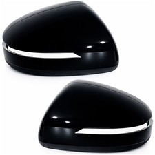 Spiegelkappen Schwarz Race