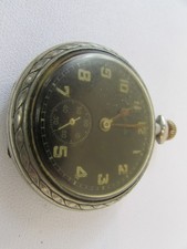(ref1CZa) Antike Militär Elgin Taschenuhr Militaria