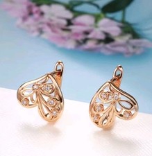 Luxus Ohrringe Huggie 585er