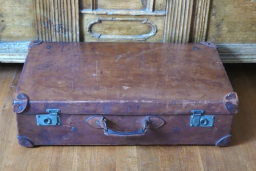 Vintage leder koffer der er - leder-koffer,