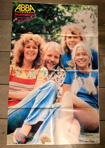 Abba very rare large - very,