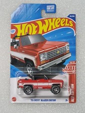 2025 HOT WHEELS RED '75 CHEVY BLAZER 12/12 - TARGET EXCLUSIVE RED EDITION