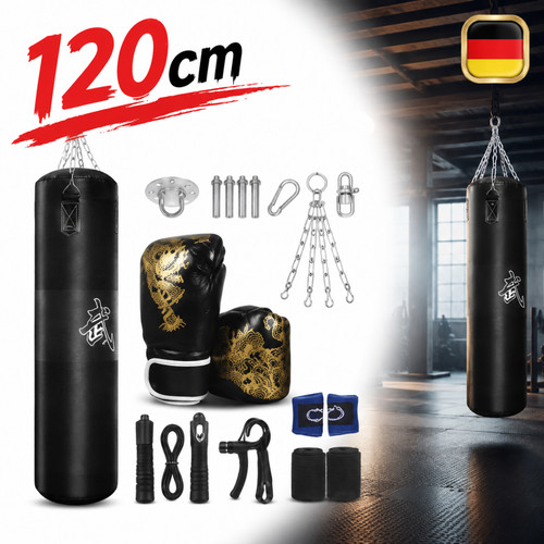 Boxsack set hängend - set, 120cm