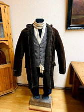 schöner warmer englischer DuffleCoat XXL Cord schokobraun Landhaus Top Zustand