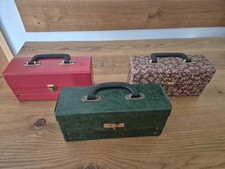 3 x MC Koffer Musikkassetten Koffer für je 12 Stück Aufbewahrung 70er/80er