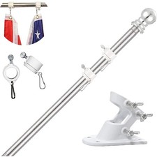 Fahnenmast Edelstahl Aluminium