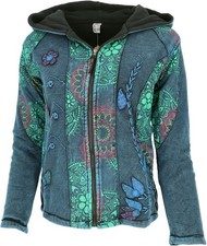 Goa Patchwork Jacke, bestickte