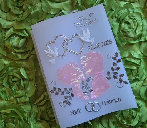 Hochzeitskerze form welle - form,