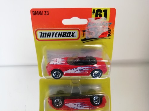 Matchbox bmw auf blister - z3,