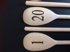 Gravierte Holzlöffel 10