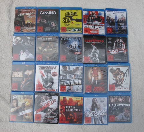 Blue ray sammlung konvolut - 20,