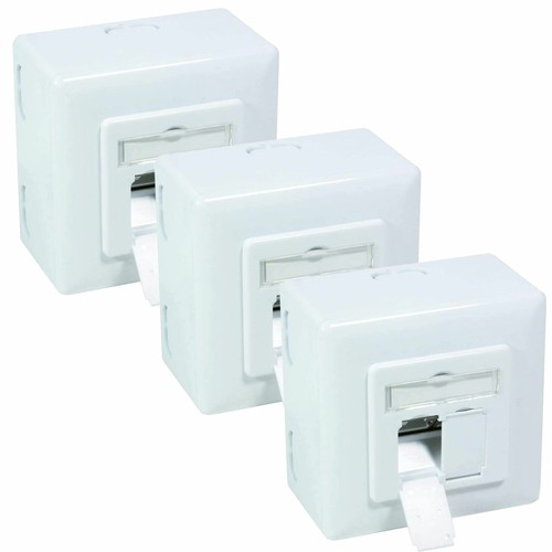Netzwerkdose rj45 cat - 3x, 2x