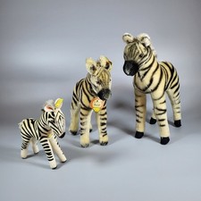 Steiff: ab 1953 * großes Mohair Zebra * 28 cm * unbespielt * ohne KFS *