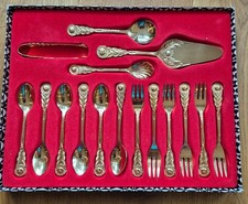 16 Teile Besteck Kaffeebesteck