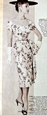 altes Modeheft von 1954 mit