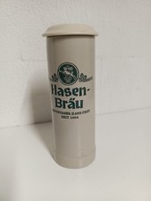 Bierkrug Steingut mit Deckel
