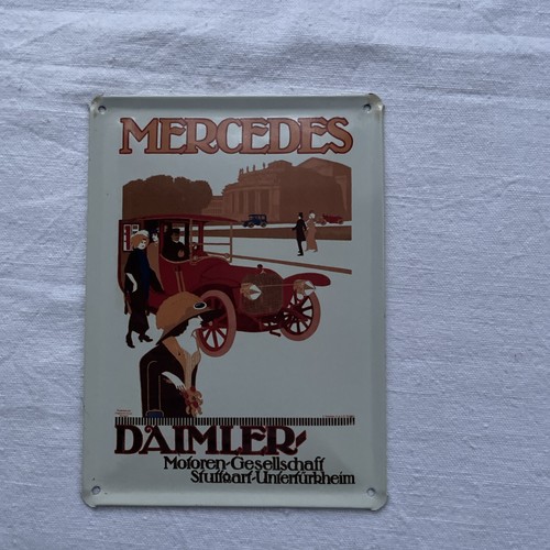 Blechschild mercedes benz - mercedes,