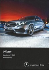 MERCEDES   E-Klasse 212 Betriebsanleitung 2014 Bedienungsanleitung Bordbuch  BA