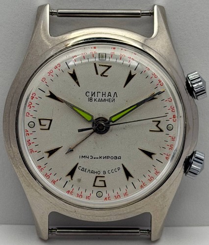 Poljot wecker signal time - signal,
