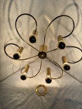 Sputnik Lampe  70er 80er Jahre Space Age  Vintage Messing