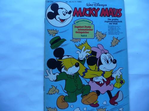 Micky maus heft - micky, 45