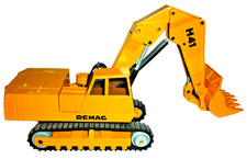 NZG Metallmodell Baumaschine 113 Hochlöffelbagger Demag H 41  1:50 Excavator