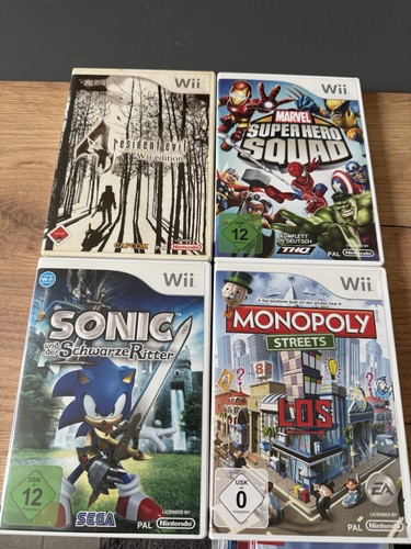Nintendo wii spiele - 4x,