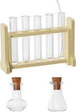 Reagenzglasgestell aus Holz