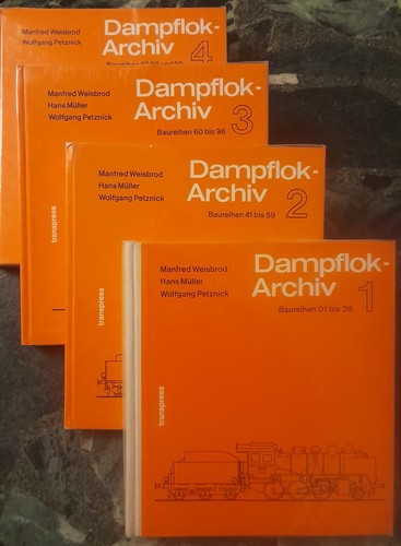 Dampflok archiv buchreihe - archiv,