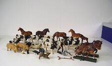 Antike LINEOL Bauerhof Tiere