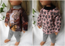 Puppenkleidung ein Schlafanzug