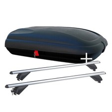 Dachbox VDPBA320+Dachträger R003 kompatibel mit VW Golf VIII Variant 5Tür ab 20