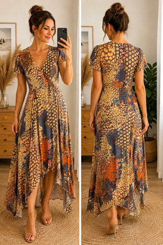 Buffalo damen wickelkleid - damen, 38