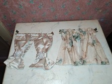 Nostalgie Gardinen +Stange