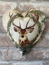 Deko Herz  Hirsch/ Herbst