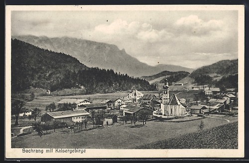 Ansichtskarte sachrang - ansichtskarte,