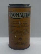 Sehr seltene und alte Modell Werbedose aus Ovomaltine Blech