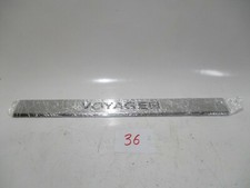 Chrysler Voyager Einsteige abdeckungen leiste mit Logo Edelstahl Glanzen VM00413