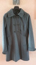 H&M Damen Mantel mit 60% Wolle
