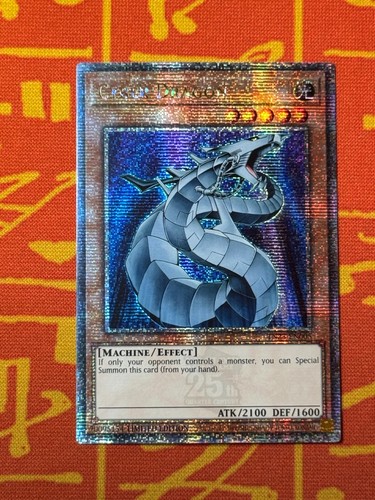 Yugioh cyber drache quarter - cyber,