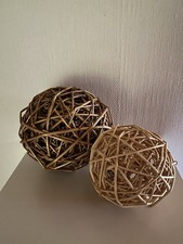 Deko Kugeln Stroh Kugel Natur