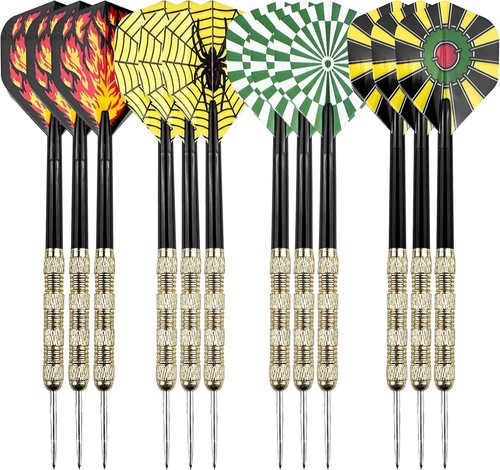 12x dartpfeile mit - dartpfeile,