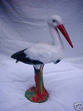 Figur Tier " Storch " Garten