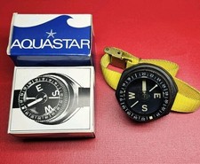 Aquastar Taucher-Kompass – Neu & unbenutzt – fluoreszierende Skala 