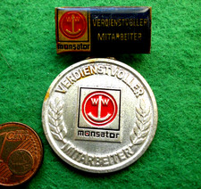 VEB Waschgerätewerk Schwarzenberg. Verdienstvoller Mitarbeiter, silberfarben.