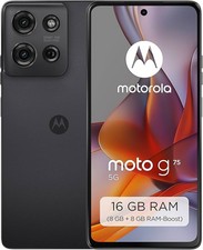 Motorola Moto G75 5G 8+256GB Charcoal Black wie neu 