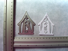 Stanzschablone Weihnachten/Winter - Weihnachtskrippe - RAR