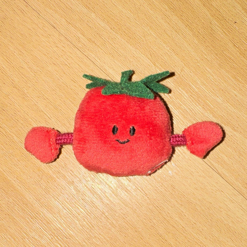 Mini plüschtier erdbeere - mini,
